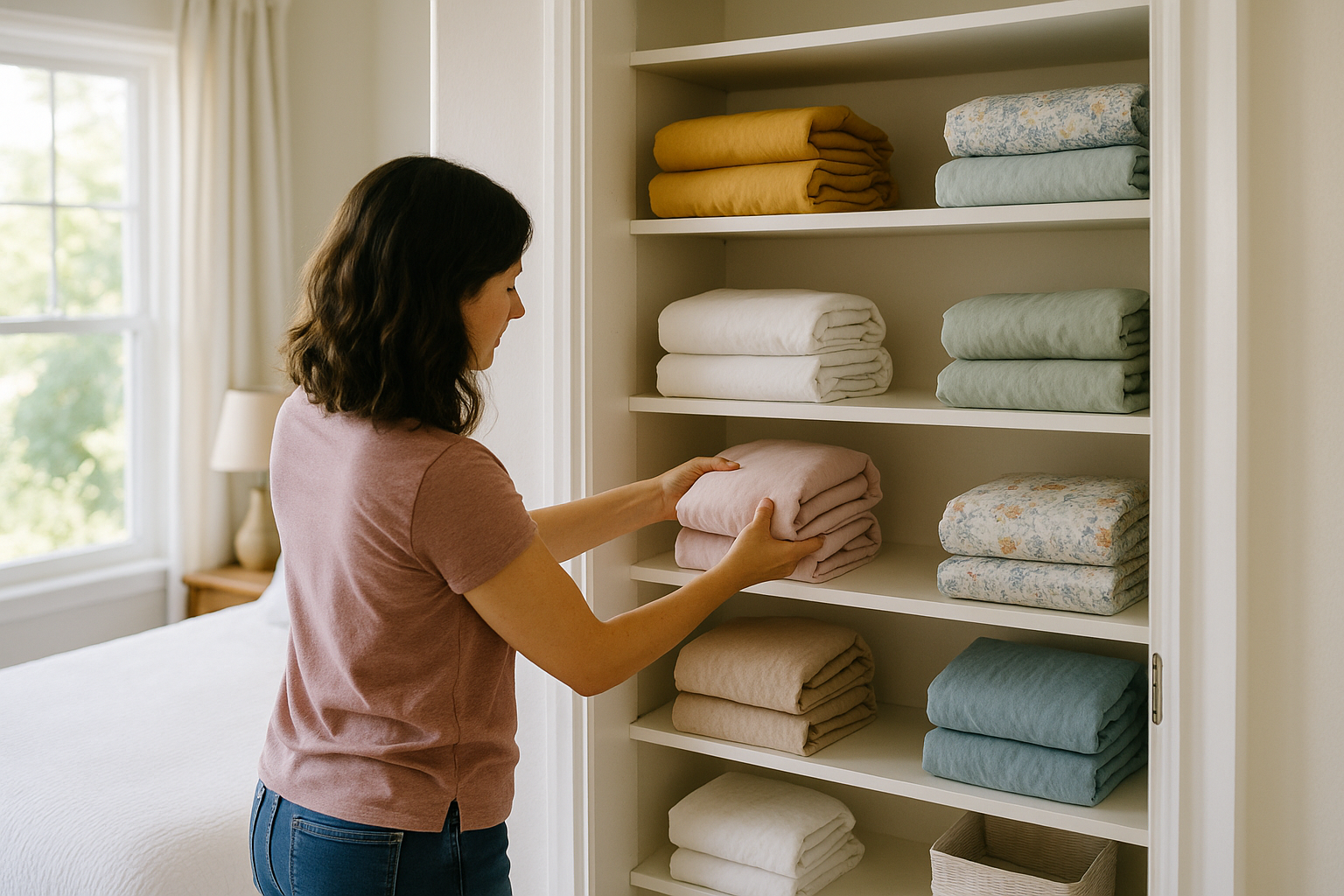 Bedsheet Organization