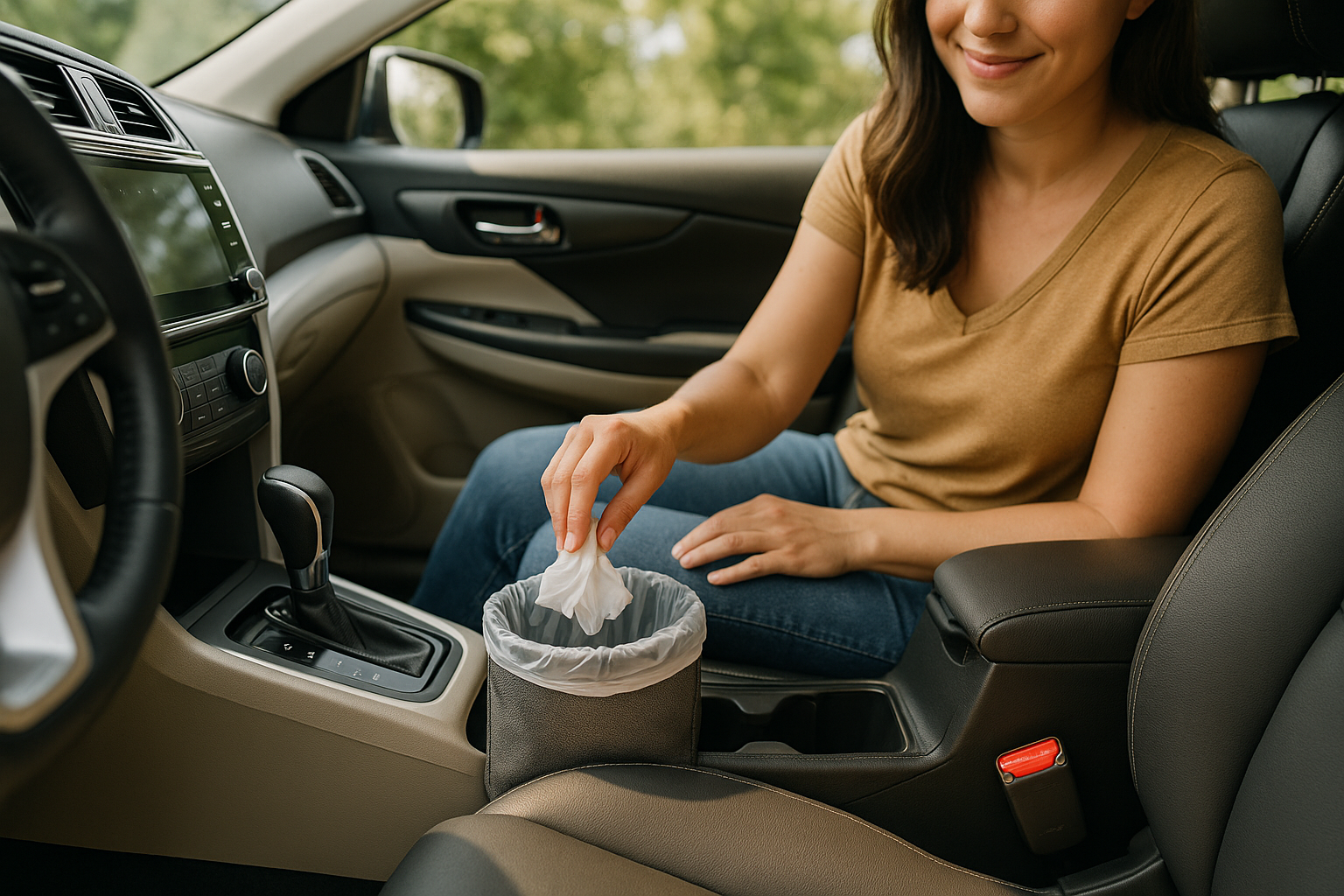 Car Trash Organization